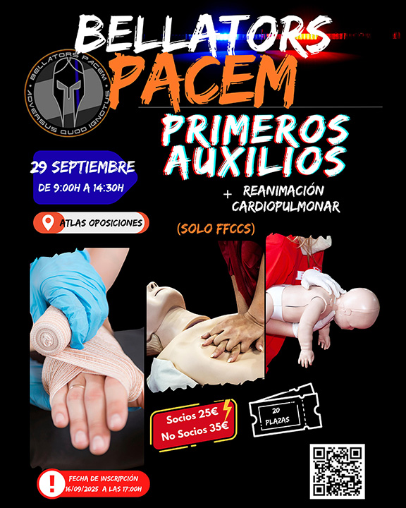 Bellators Pacem - primeros auxilios
